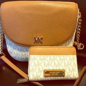 Michael Kors crossbody handbag&wallet